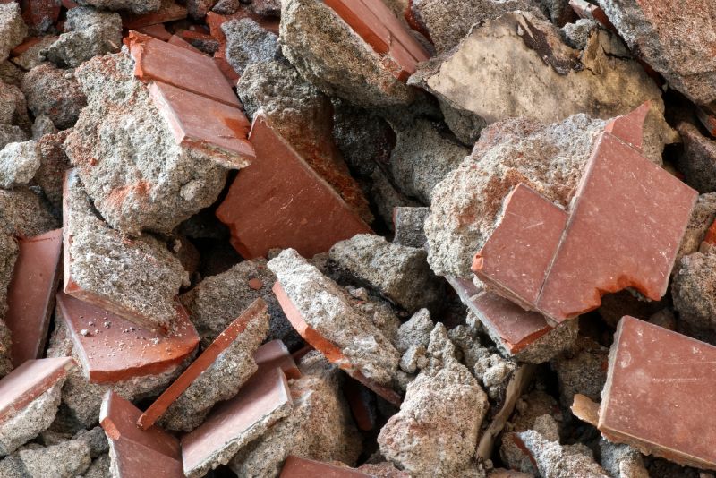 Patio Slab Removal detail