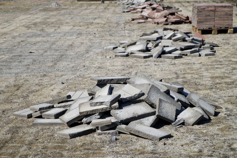 Patio Slab Removal detail